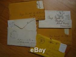 CIVIL War Captain's Diary Letter Photo & Memoir Group 21st Wisconsin Infantry