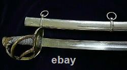 CIVIL War Cavalry Presentation Sword To Lieut Alex M Guthrie Dated 9- 8 -1863