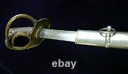 CIVIL War Cavalry Presentation Sword To Lieut Alex M Guthrie Dated 9- 8 -1863