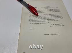 CIVIL War Chickamauga Hero General Gordon Granger Promotion Order 1863 & More