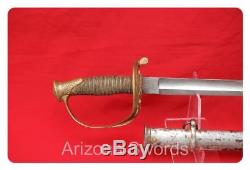 CIVIL War Clauberg Non-regulation Brass Hilt Staff & Field Sword