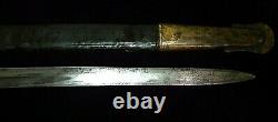 CIVIL War Confederate Boyle & Gamble Richmond Va Officer Sword Cs Marked W Star