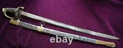 CIVIL War Confederate Boyle & Gamble Richmond Virginia Foot Officer Sword