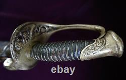 CIVIL War Confederate Boyle & Gamble Richmond Virginia Foot Officer Sword