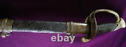 CIVIL War Confederate Boyle & Gamble Richmond Virginia Foot Officer Sword