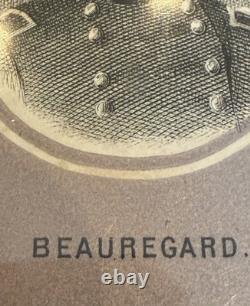 CIVIL War Confederate CDV Lot Stephens Beauregard Johnston Davis Photos