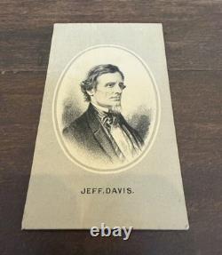 CIVIL War Confederate CDV Lot Stephens Beauregard Johnston Davis Photos