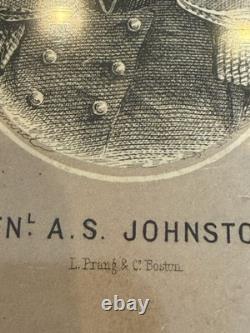 CIVIL War Confederate CDV Lot Stephens Beauregard Johnston Davis Photos