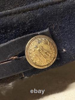 CIVIL War Confederate Csa Virginia Rebel Headgear Kepi Hat Cap