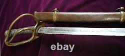 CIVIL War Confederate Dog River Cavalry Sword Attributed To Haiman Brothers