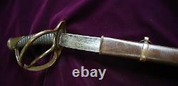 CIVIL War Confederate Dog River Cavalry Sword Attributed To Haiman Brothers