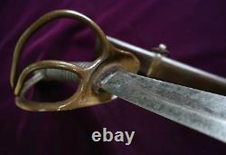 CIVIL War Confederate Dog River Cavalry Sword Attributed To Haiman Brothers