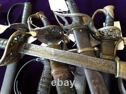 CIVIL War Confederate Dog River Cavalry Sword Attributed To Haiman Brothers