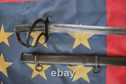 CIVIL War Confederate English Blockade Unmarked M 1853 Mole Cavalry Sword