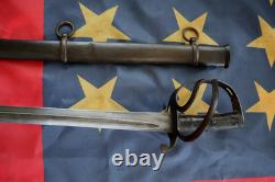 CIVIL War Confederate English Blockade Unmarked M 1853 Mole Cavalry Sword
