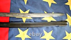 CIVIL War Confederate English Blockade Unmarked M 1853 Mole Cavalry Sword