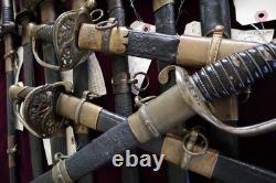 CIVIL War Confederate English Blockade Unmarked M 1853 Mole Cavalry Sword