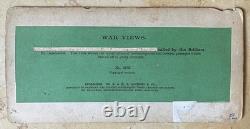 CIVIL War Confederate Ft Mahone 3rd Battle Of Petersburg Battle Photo Stereoview