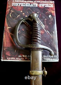 CIVIL War Confederate Hayden & Whilden Charleston So Carolina Sword 1 Of 4 Known