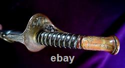 CIVIL War Confederate Leech & Rigdon Foot Officer Sword R E Neville Collection