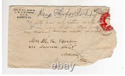 CIVIL War Confederate Letter To His Wife- Camp Georgia Va 1862