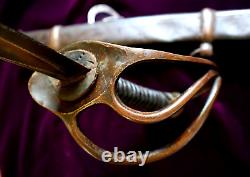 CIVIL War Confederate Louis & Elijah Haiman Bros Columbus Ga Cavalry Sword