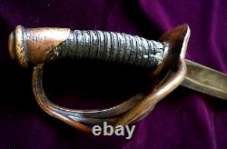 CIVIL War Confederate Louis & Elijah Haiman Bros Columbus Ga Cavalry Sword