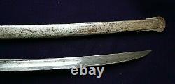 CIVIL War Confederate M 1840 Cavalry Sword With Confederate Etching On Blade