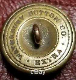 CIVIL War Confederate Missouri Coat Button Waterbury Button Co Extra