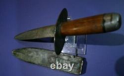 CIVIL War Confederate Rare Bowie Knife W Original Scabbard Not Sword Ca 1861