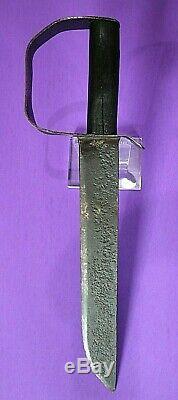 CIVIL War Confederate Rare ID To W. Tilly D Guard Bowie Knife Not Sword C 1861