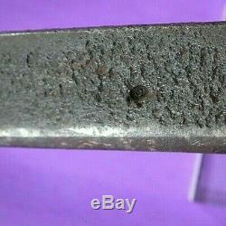 CIVIL War Confederate Rare ID To W. Tilly D Guard Bowie Knife Not Sword C 1861