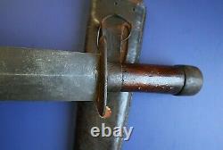 CIVIL War Confederate Rare Large 18 1/4 Inch Bowie Knife Not Sword Ca 1861