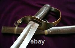 CIVIL War Confederate Sharp & Hamilton Cavalry Sword One Of Ten In Existance