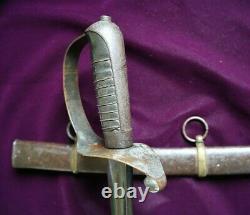 CIVIL War Confederate Sharp & Hamilton Cavalry Sword One Of Ten In Existance