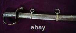 CIVIL War Confederate Sharp & Hamilton Cavalry Sword One Of Ten In Existance