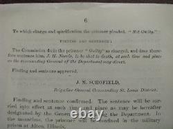 CIVIL War Corinth Mississippi 1862 Early Union Occupation Order