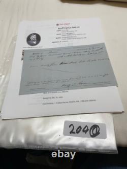 CIVIL War Csa Alabama Brig Gen Qm State Signed Duff C Green Stores Invoice @204