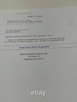 CIVIL War Csa Alabama Brig Gen Qm State Signed Duff C Green Stores Invoice @204
