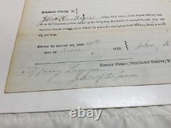 CIVIL War Draft Exemption Summit Schoharie Cyy Ny Medical Surgeon Signed 1805
