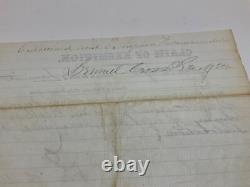CIVIL War Draft Exemption Summit Schoharie Cyy Ny Medical Surgeon Signed 1805