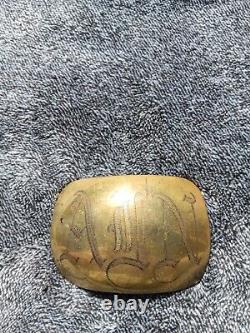 CIVIL War Era Militia Waist Belt Plate Buckle Non Dug Relic Great Condition