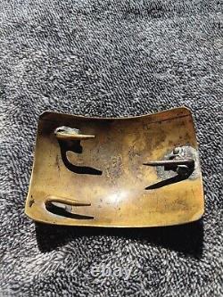 CIVIL War Era Militia Waist Belt Plate Buckle Non Dug Relic Great Condition