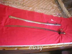 CIVIL War Era Model 1840 Heavy Cavalry Wristbreaker Saber Sword (import)