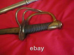 CIVIL War Era Model 1840 Heavy Cavalry Wristbreaker Saber Sword (import)