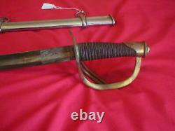 CIVIL War Era Model 1840 Heavy Cavalry Wristbreaker Saber Sword (import)