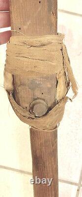 CIVIL War Era Wood Prosthetic Peg Leg Pegleg