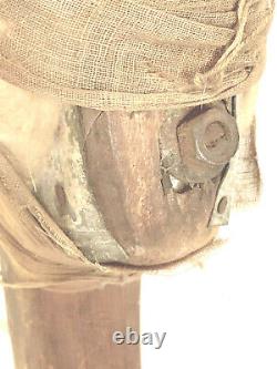 CIVIL War Era Wood Prosthetic Peg Leg Pegleg