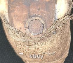 CIVIL War Era Wood Prosthetic Peg Leg Pegleg