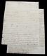 CIVIL War Evangelical Christian Captain Charles A Moore Letter 47th New York